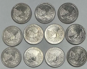 Lot of (11) 2019 W Idaho River of No Return West Point Mint Quarter, AU - Picture 1 of 2
