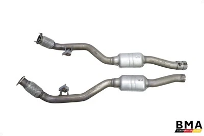 Juego de montaje de silenciador de escape lado izquierdo y derecho Audi A6 Allroad 2020-2024 OEM Foto 1 de 4