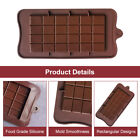 3Pcs Chocolate Mold Reusable Rectangular Silicone Break Apart Party Supplies