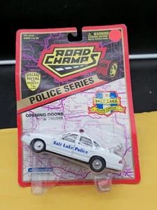 Road Champs Police Series Salt Lake Police #6430 Sealed on Card!! - Picture 1 of 2