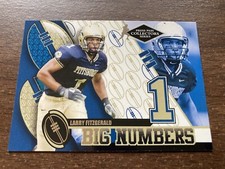 2004 Press Pass - Big Numbers Collectors Series #BN 6 Larry Fitzgerald RC PWE