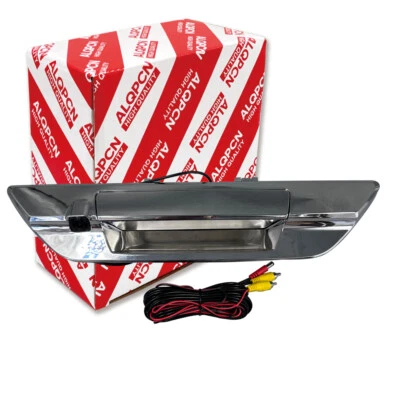 Manija de puerta trasera cromada con camere fit Toyota Hilux Revo 2015-2022 Foto 1 de 4