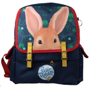 Peter Rabbit Badge Collector Buckle Backpack Kids School Travel Bag - Licensed - Picture 1 of 3