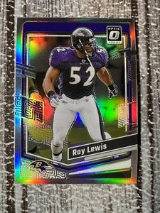 2023 Optic Donruss Football Ray Lewis #17 Silver Prizm Ravens - Picture 1 of 2
