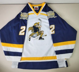 K1 Highland Park Dallas Texas Scots Highschool Hockey Jersey Size S #2 Johnson - Picture 1 of 19