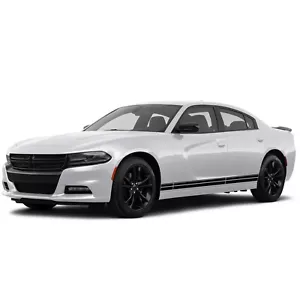 Double thin stripes graphics stickers decal compatible with Dodge Charger - Bild 1 von 16