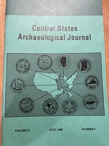 CENTRAL STATES ARCHAEOLOGICAL JOURNALS volume 27 number 3, 1980 , Julu - Picture 1 of 3