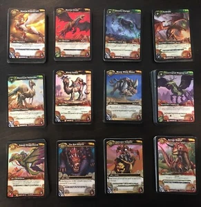 USED World of Warcraft TCG RARE loot cards ALL TOP MOUNTS - Feldrake Corrupted + - Picture 1 of 13