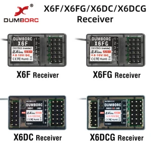 DUMBORC X6F X6FG X6DC X6DCG 2.4G 6CH RC Receiver for X4 X5 X6 X6P Transmitter - Picture 1 of 19