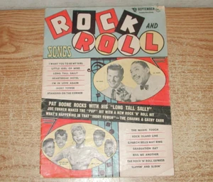 SEPTEMBER 1956 ROCK AND ROLL SONGS MAGAZIN BAND 1, NUMMER 3 - Bild 1 von 7