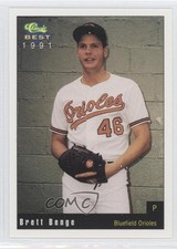 1991 Classic Best Bluefield Orioles Brett Benge #22