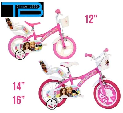 Bici BARBIE 12''-14''-16''-20'', Dino Bikes - Immagine 1 di 3