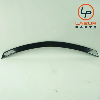 W204 08-14 Mercedes C Class Sedan Rear Trunk Lid Spoiler Lip Wing Black Z4650 - Image 1 of 4