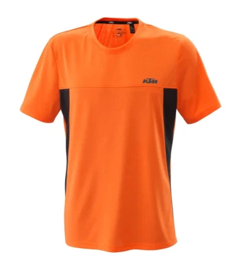 NEW KTM UNBOUND TEE BREATHABLE FAST-DRY 100% POLYESTER MENS MEDIUM 3PW220019203 - Image 1 of 3