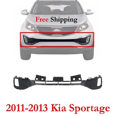 For 2011-2013 Kia Sportage Bumper Grille Front Textured Gray Plastic KI1036112 Foto 1 de 4
