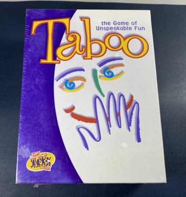 NIB New Sealed Taboo Board Game Hasbro Parker Brothers 2000 Family Fun - Image 1 of 4