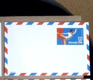 21¢ Postal Card SC#UXC18 '80 Summer Olympics Gymnastics; Mint; Free Shipping!! - Picture 1 of 1