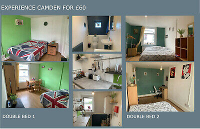 City Break: Experience Camden, London Stays, Double-rooms, In 2 Bedroom Apartmen • 67.17£