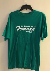 CAMISETA FENWAY BOSTON MA MANGA CORTA DE CHOWDAHEADZ GRANDE NUEVA SIN ETIQUETAS - Imagen 1 de 2