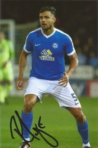 PETERBOROUGH: RYAN TAFAZOLLI SIGNED 6x4 ACTION PHOTO+COA - Picture 1 of 1