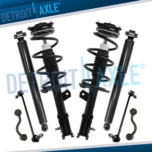 AWD Struts w/ Coil Springs Rear Shocks Suspension Kit for Nissan Rogue Select - Picture 1 of 7