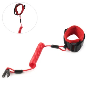 Bootsmotor-Not-Aus-Schalter Sicherheits-Lanyard-Kabel für Yamaha Jet Ski Rot - Bild 1 von 8