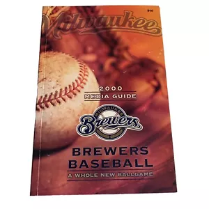 MLB 2000 MILWAUKEE BREWERS BASEBALL MEDIENFÜHRER EIN GANZ NEUES BALLSPIEL - Bild 1 von 6