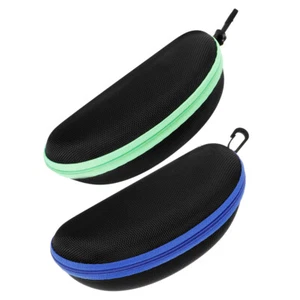 2 Pcs Glasses Case Travel Miss Eyeglasses Box Protective Sunglasses - Picture 1 of 12