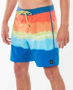 RIP CURL Men's Boardshorts MIRAGE MASON SURF HEADS - Bright Red - Size 34 -NWT - Picture 1 of 2