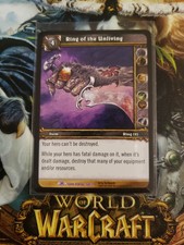 WoW TCG - Dark Portal - Ring of the Unliving Epic card - NM