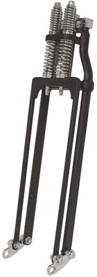 NEGRO +2" SPRINGER FRONT END HARLEY WIDE GLIDE FXR SUPER GLIDE LOW RIDER FXRS Foto 1 de 2