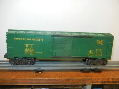 Lionel #6464-75 Rock Island Railroad Boxcar, Built "New" 5-53 - Image 1 of 4