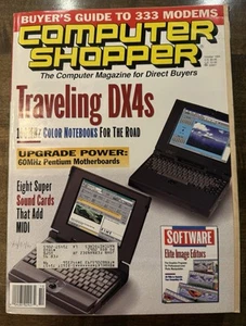 Computer Shopper Magazine OCTOBER 1994 Pentium Motherboards Sound Cards Modems - Picture 1 of 7
