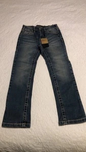 Little Girls Silver Jean Co. Sasha Jeans Size 6x Adjustable Waist  - Picture 1 of 4