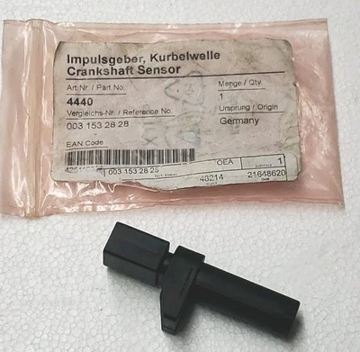 Sensor de posición del cigüeñal 0031532828 Mercedes-Benz ML320 ML350 ML430 Alemania  Foto 1 de 4