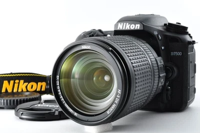 [Almost MINT] Nikon D7500 20.9 MP DSLR Camera 2577 Shutter w/18-140mm Lens JAPAN - Image 1 of 4