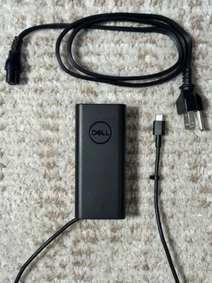 Dell 65W USB-C AC Adapter Charger HA65NM190 Adapter Original OEM Laptop Type C - Image 1 of 4