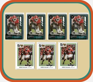 Azeez Ojulari - 7 Card RC Lot - 2021 Chronicles Playbook & Donruss Draft Picks - Bild 1 von 10