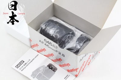 【 Unused in BOX w/ Hood】 Mamiya 645 AF 45mm F/2.8 Lens for 645 AFD II From JAPAN - Image 1 of 4