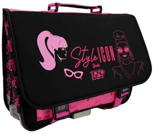 ~ Barbie ~ Schultasche Tasche Style Icon pink schwarz 32x41cm - Neu - Bild 1 von 5