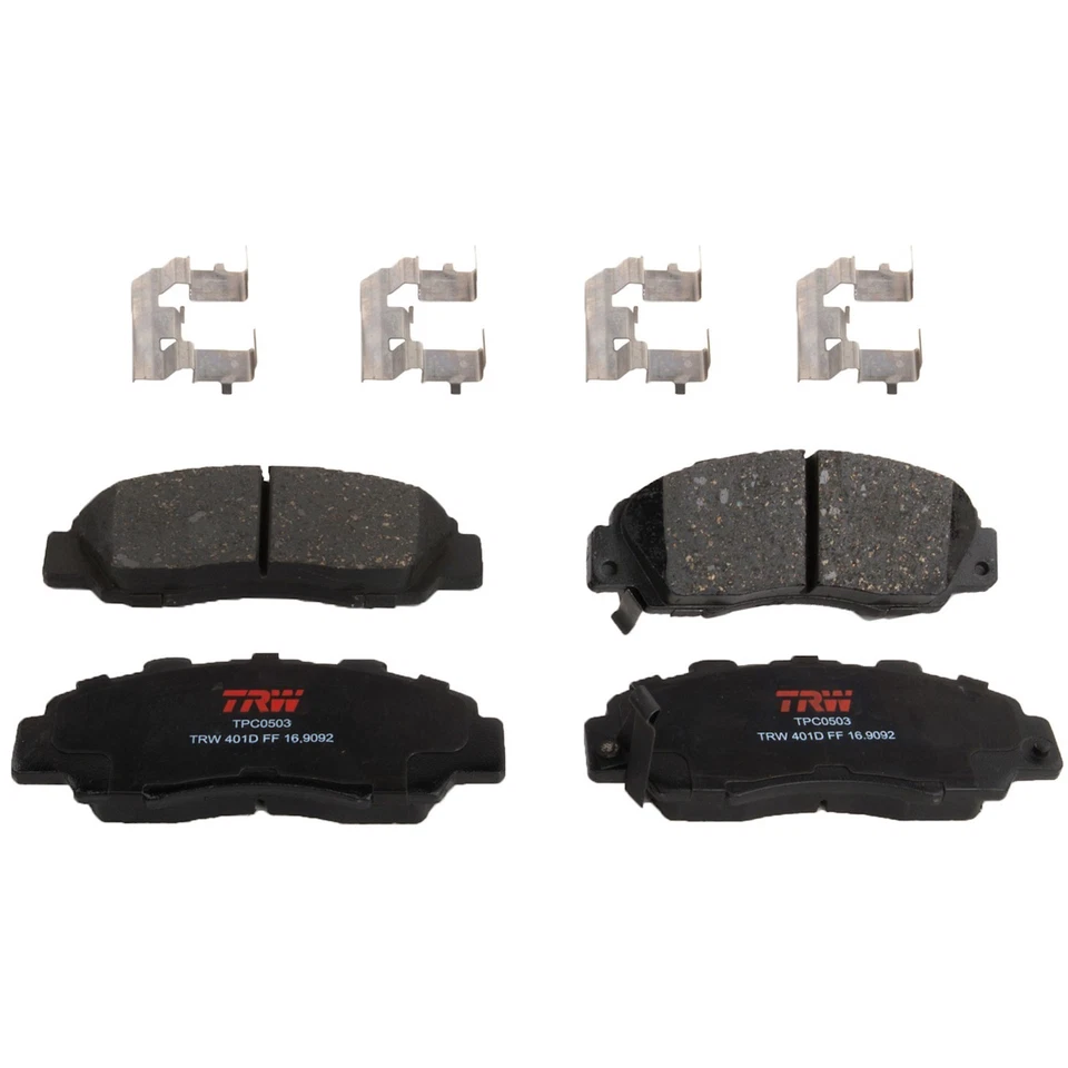 Комплект из 2 тормозных колодок TRW TXC0503 для переднего седана Acura NSX Honda Accord CL - Изображение 1 из 1