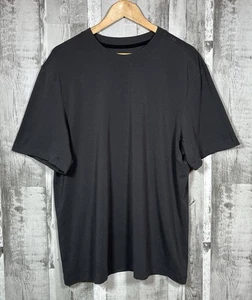 Camiseta Lululemon Para Hombre Grande Elastizada Ligera Cuello Redondo Mezcla de Algodón Informal - Imagen 1 de 7