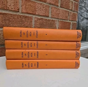 Flora Of Costa Rica 1-4 by Paul C. Standley Field Museum Of Natural History Rare - Picture 1 of 15