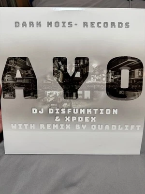 "A Y O" - DJ Disfuniktion, XPDEX, Quadlift - 12" Vinyl - Limited Edition - DNR - Image 1 of 4