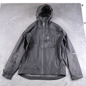 Mountain Hardwear Exposure 2 GoreTex Paclite Jacket Men's Large L Dark Gray Hike - Picture 1 of 19