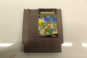 Vintage Nintendo Teenage Mutant Ninja Turtles Game Cartridge NES-U2-USA