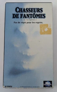 Chasseurs de Fantomes VHS (1996) - NTSC - French - Good (Tested) - Picture 1 of 11