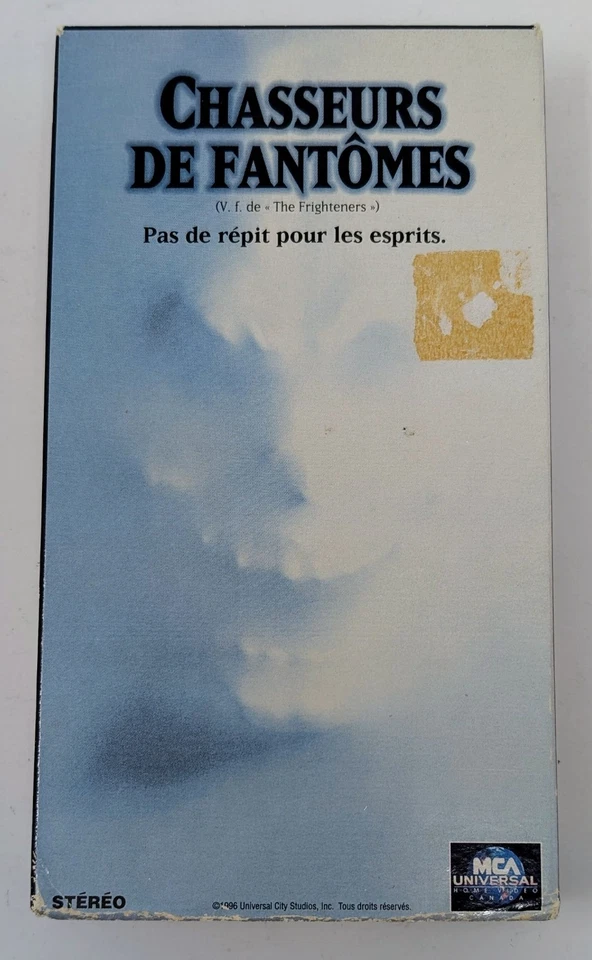 Chasseurs de Fantomes VHS (1996) - NTSC - French - Good (Tested) - Image 1 of 4