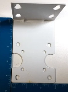 Soporte fijo carcasa metálica para filtro de agua de 10" y 20" blanco - Imagen 1 de 3