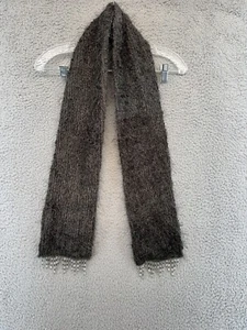 Gigi’s Collectibles Unikat Schal grau Seide Perlen - Bild 1 von 10